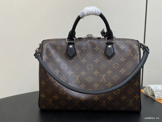 WIS Soft Louis Speedy 30 Dark Vuitton 0927